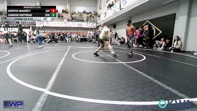 106 lbs Consi Of 8 #2 - Ashton Marzett, KIPP TULSA vs Carson Huffman, Fort Gibson Youth Wrestling