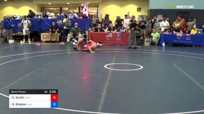 79 kg Semifinal - Ethan Smith, Ohio State-Unattached vs Beau Breske, Sunkist Kids Wrestling Club