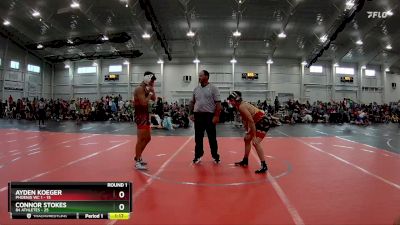 150 lbs Round 1 (6 Team) - Ayden Koeger, Phoenix WC 1 vs Connor Stokes, 84 Athletes