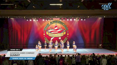 Elevation Cheer Company - Summit [2023 L2 Youth - D2 - Medium Day 2] 2023 The American Royale Sevierville Nationals