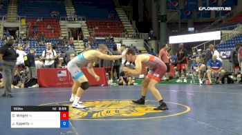 160 lbs Rnd Of 64 - Caden Wright, Pennsylvania vs Josh Epperly, Virginia