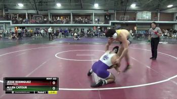 165 lbs Cons. Round 2 - Allen Catour, Loras vs Jesse Rodriguez, Buena Vista