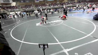 172 lbs Semifinal - Levi Gibson, Crowley County vs Malakai DuVall, Steel City Reloaded WC