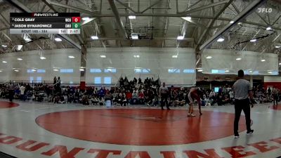 184 lbs Cons. Semi - Jason Bynarowicz, Colorado Mesa vs Cole Gray, Western Colorado