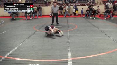 65_B lbs Consi Of 16 #1 - Liam Gavin, Marion Center vs Roo Gerheart, Pocono Mtn East