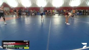 165 lbs Round 3 (4 Team) - Beau Andrews, Waukee Warriors vs Lee Ellingsberg, Moorhead SPUDS