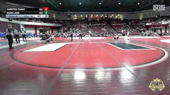 132 lbs Semifinals (8 Team) - Egan Ladd, CHICKASHA vs Carsten Cagle, CARL ALBERT