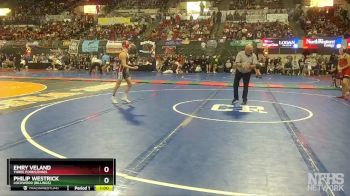 A - 113 lbs Cons. Semi - Philip Westrick, Lockwood (Billings) vs Emry Veland, Three Forks/Ennis