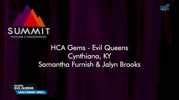 HCA Gems - Evil Queens [2025 L5 Senior - Small Prelims] 2025 The D2 Summit