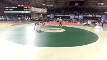 Boys 4A 132 lbs Cons. Round 4 - Ben Jaime, Mead vs Rocco Gannon, Gonzaga Prep
