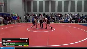 182 lbs Cons. Round 1 - Kendall Lemani, Mcadory vs Will Daniels, Prattville