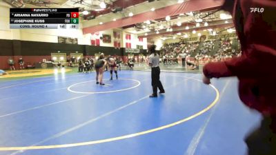 155 lbs Cons. Round 4 - Josephine Kuss, Fontana vs Arianna Navarro, Palm Desert