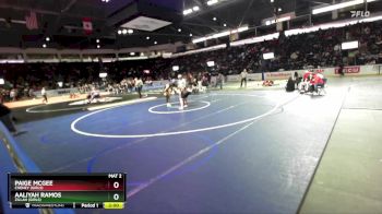 Girls 135 lbs Champ. Round 2 - Aaliyah Ramos, Zillah (Girls) vs Paige McGee, Cheney (Girls)