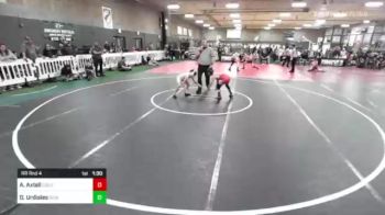 77 lbs Rr Rnd 4 - Aiden Axtell, Colorado Bad Boys vs Dominick Urdiales, Gering WC