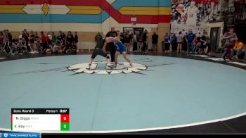 120 lbs Cons. Round 3 - Nicole Biggs, Wheatland vs Emma Ray, Cheyenne East