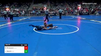 58 lbs Quarterfinal - Bryson McQueen, Second To None vs Jayden Beard, Blue T Panthers