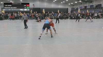 175 lbs Cons. Sub-quarters - Trenton DeLoney, Jimenez Training Academy vs Jet Rank, JFlo Trained
