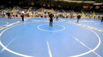 155 lbs Quarterfinal - Day'Shawn Deschamp, Blue T Webster vs Gabriel Russell, Coweta Tiger Wrestling