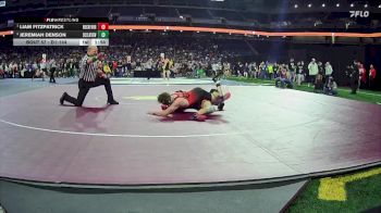 D1-144 lbs Champ. Round 1 - Liam Fitzpatrick, Rockford vs Jeremiah Denson, St Clair Shores Lakeview