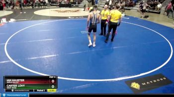 152 lbs Cons. Round 3 - Ian Haueter, Apple Valley vs Carter Lovy, West Bend