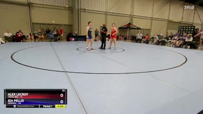 170 lbs Round 3 (8 Team) - Alex Lecroy, Texas Red vs Ida Pellei, Virginia