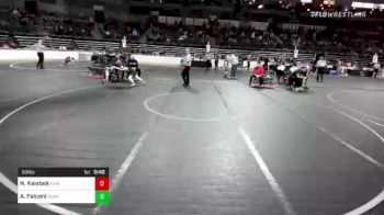 53 lbs Round Of 32 - Noah Kalebek, Fair Lawn vs Anthony Falconi, Hopatcong