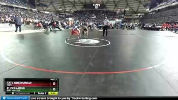 3A 106 Cons. Round 3 - Elyas Karimi, Kent Meridian vs Tate Oberhansly, Yelm