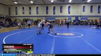 157 lbs Cons. Round 3 - Jack O`Donnell, Concordia University Wisconsin vs Tyler Bents, Concordia College