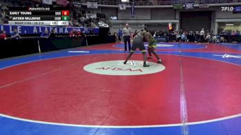 7A 215 lbs Cons. Round 3 - Jayden Milledge, Carver Montgomery HS vs Early Young, Davidson HS