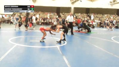 100-H lbs Consolation - Bryce LeMonier, Savage Wrestling Academy vs Davron Turgunboev, Willpower Wrestling Club