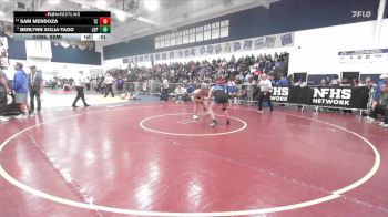 170 lbs Cons. Semi - Sam Mendoza, Temescal Canyon vs Berlynn Solia-Tago, Poly/Long Beach
