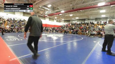 190 lbs Consi Of 8 #2 - Noah St. Onge, Exeter vs Ryan Greenwaldt, Kingswood