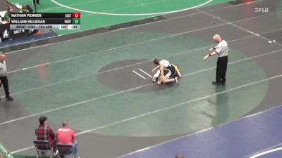 124 lbs Consi Of 8 #2 - Nathan Fenner, Easton vs William Hillegas, North Hills