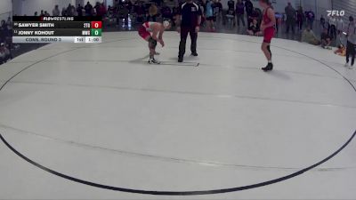 135 lbs Cons. Round 3 - Sawyer Smith, 2TG vs Jonny Kohout, Milford Wrestling Club