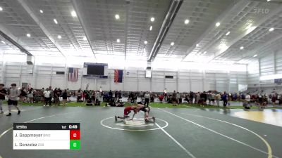 126 lbs Consi Of 8 #2 - Jarom Gappmayer, Brighton WC vs Luis Gonzalez, 209 Wrestling