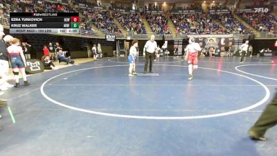 150 lbs Round Of 16 - Ezra Turkovich, Bedford vs Kruz Walker, New Castle