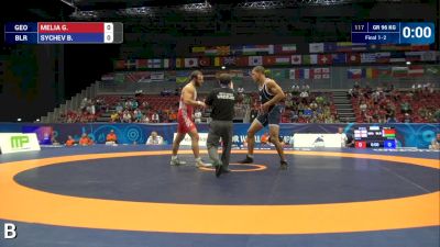 96 kg Final - Giorgi Melia, GEO vs Bopembe Sychev, BLR