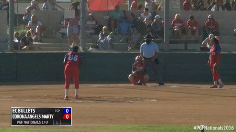 EC Bullets vs Corona Angels Marty   2016 14U Premier PGF Nationals