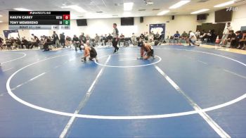 144 lbs Champ. Round 1 - Kailyn Casey, Western vs Tony Membreno, Laguna Hills