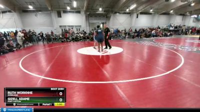 235 lbs Cons. Round 2 - Gizell Adame, Fort Lupton vs Ruth Worknhe, Overland