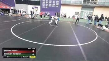 160 lbs Cons. Round 2 - William Rivers, AL vs Brennen Benedict, NV