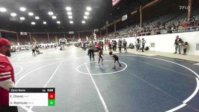 54 lbs Consolation - Elijah Chavez, Hammer House Mafia vs Armando Bojorquez, NM Beast