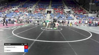 100 lbs Rnd Of 64 - Jeremiah Waldschmidt, Colorado vs Caleb Noble, Illinois