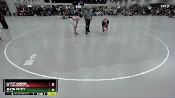 120 lbs Cons. Round 1 - Jaxyn Ramey, G.Y.M.R. vs Wyatt Koenen, MN Elite Wrestling Club