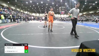 145 lbs Round Of 64 - XADIAN PADILLA, Vasky Bros vs Jose Echeverria, Wasco Wrestling