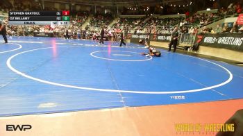 85 lbs Final - Stephen Graybill, Cal Grapplers vs Oz Bellamy, Fox Valley Wrestling Club