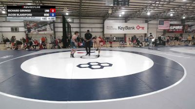74 kg Champ. Rd Of 256 - Richard Grungo, Lehigh Valley Wrestling RTC vs Jacob Blandford, Western Colorado Wrestling Club