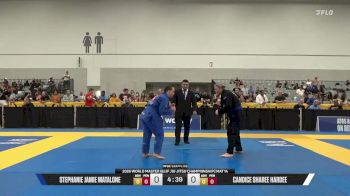 Candice Sharee Hardee vs Stephanie Jamie Matalone 2026 World Master IBJJF Jiu-Jitsu Championship