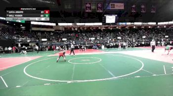 120 lbs Cons. Round 1 - Luca Amato, CFEA vs Will Yoder, ARC3