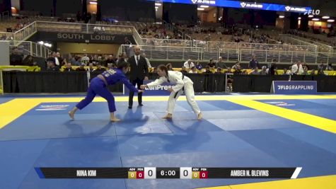 Amber N. Blevins vs Nina Kim 2025 Pan Jiu Jitsu IBJJF Championship